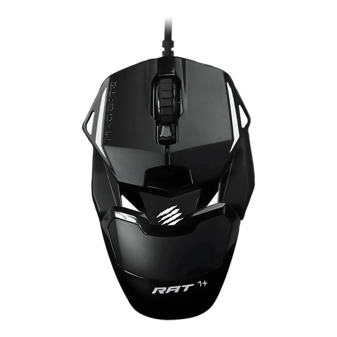 Mad Catz R.A.T. 1+ USB Type-A Optical 2000 DPI Gaming Mouse MR01MCINBL000-0