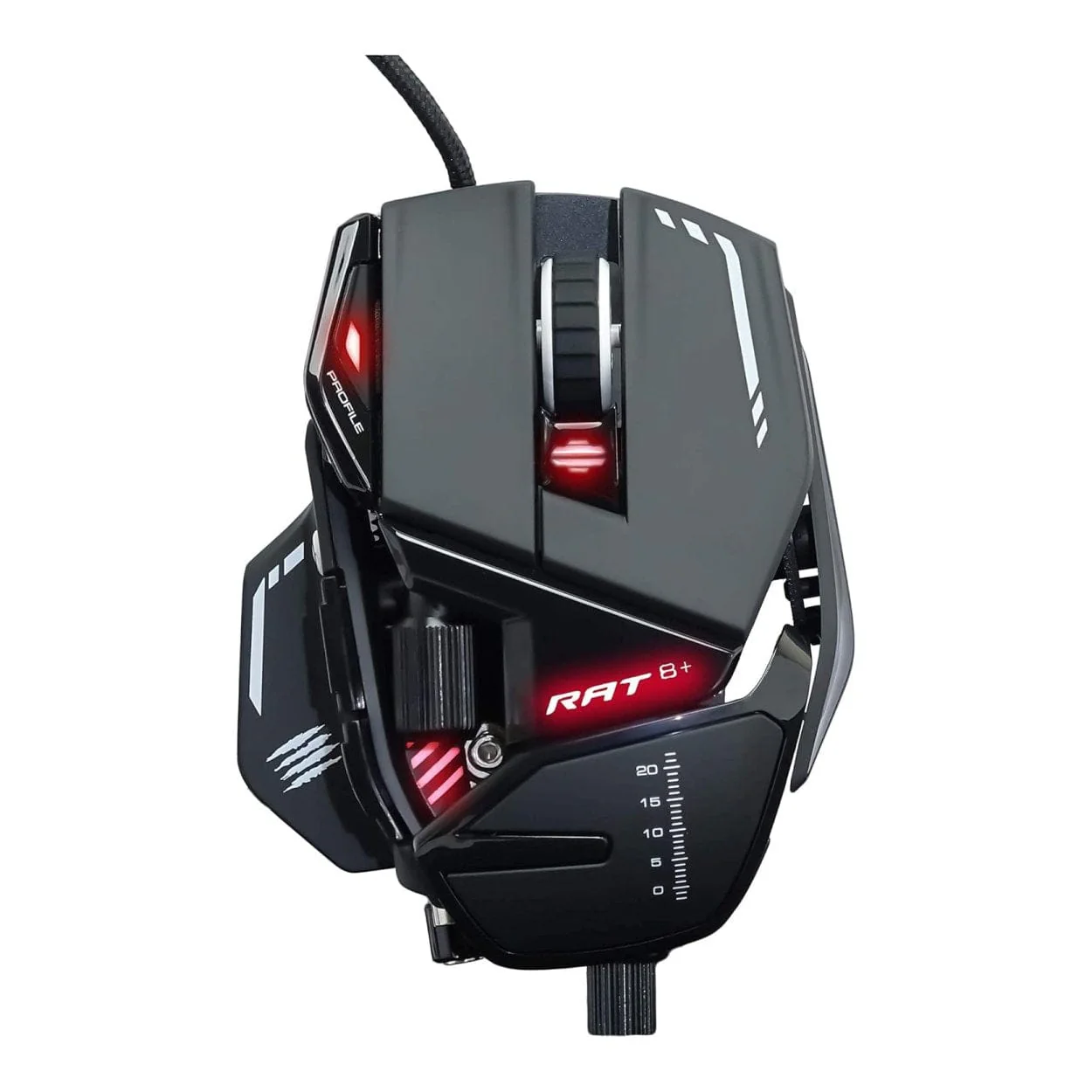 Mad Catz R.A.T. 8+ Optical Wired Gaming Mouse MR05DCINBL000-0 - Image 2