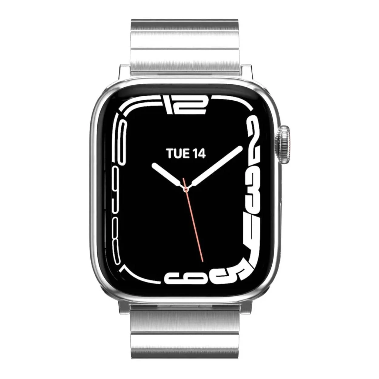 MagEasy Maestro 42mm Stainless Steel Band for Apple Watch Silver MAW801034SV22 - Image 3