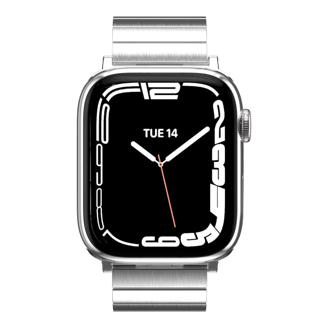 MagEasy Maestro 45mm Stainless Steel Band for Apple Watch Silver MAW245034SV22 - Image 2