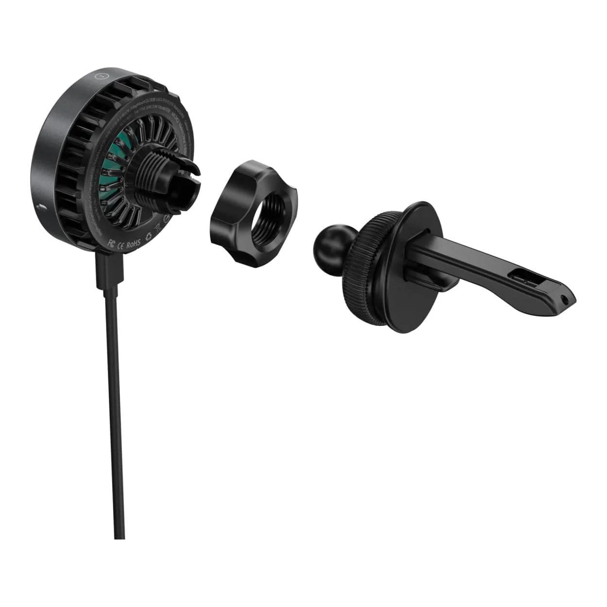 MagEasy MagMount 15W Qi2 Smart Cooling Car Charger Grey MAAIWA283SG24 - Image 8