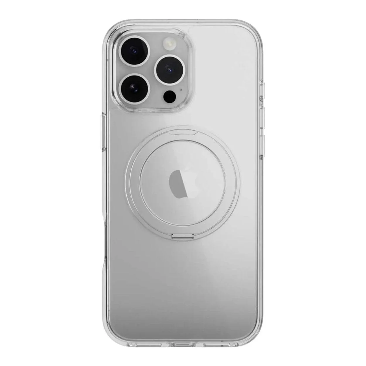 MagEasy MagStand 360 M Protective Phone Case for iPhone 16 Pro Max - Transparent - Image 2