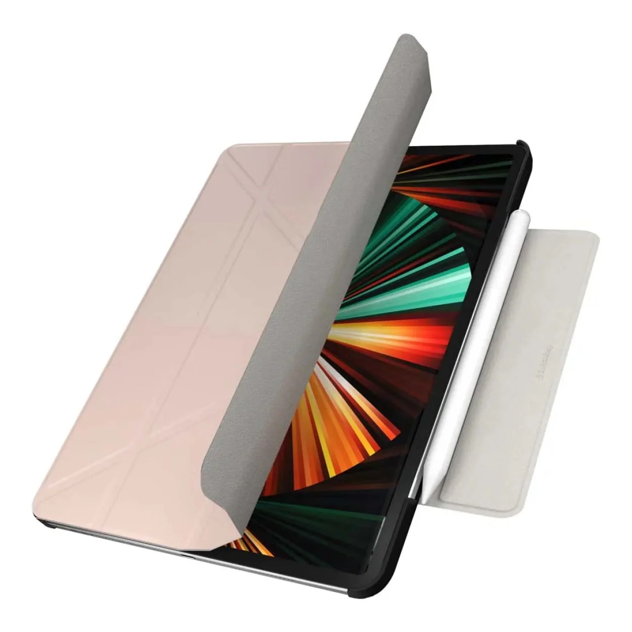 MagEasy Origami 13-inch Folio Tablet Case for iPad Pro - Pink Sand GS-109-176-223-182 - Image 6