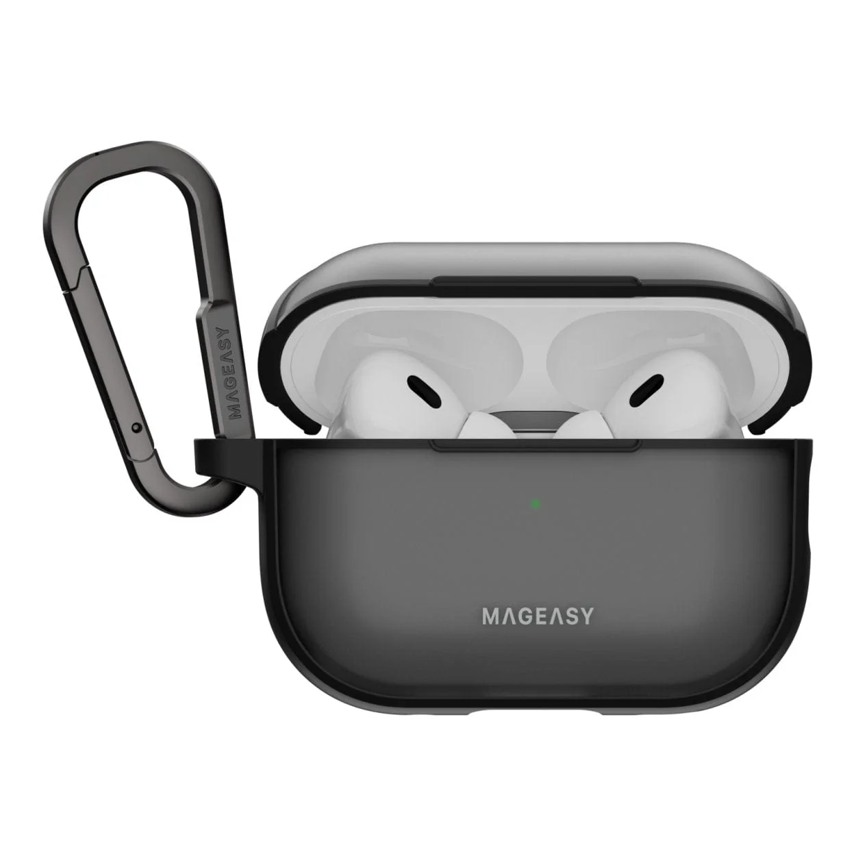 MagEasy Roam AirPods Case - Translucent Black MAPAP4174MT24 - Image 2