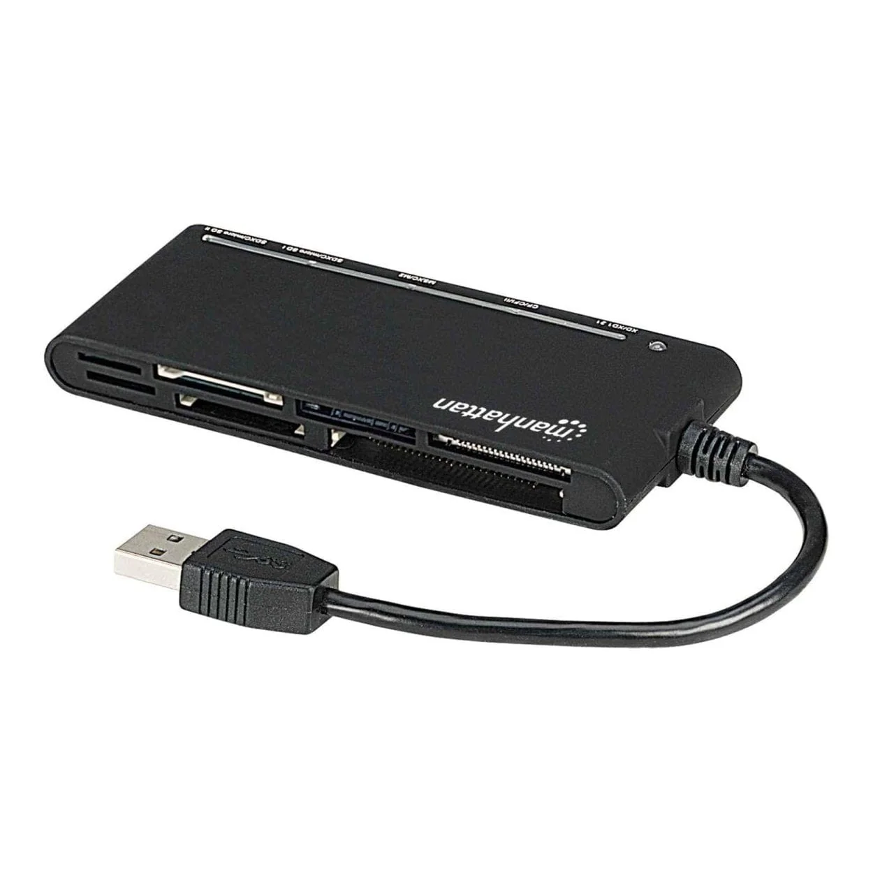 Manhattan 62-in-1 to Type-A Multi-Card Reader Black 101653 - Image 5