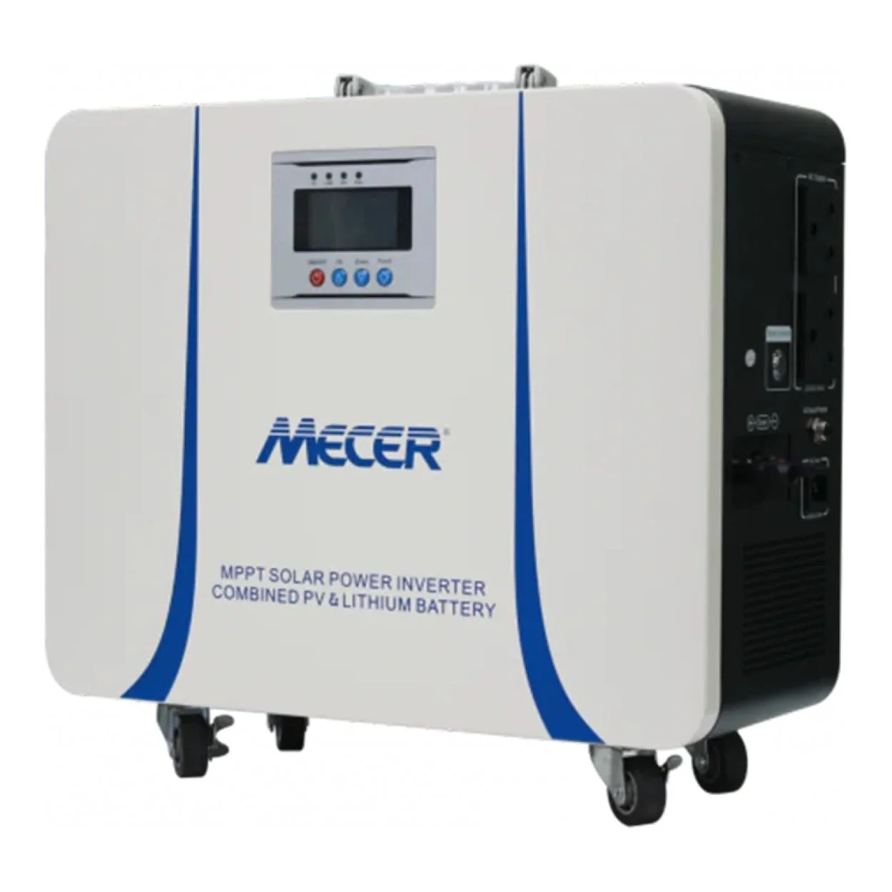 Mecer 1.5kW Portable Lithium 26v 100Ah Pure Sine Wave Inverter with 840W MPPT SOL-I-CN-15L - Image 3