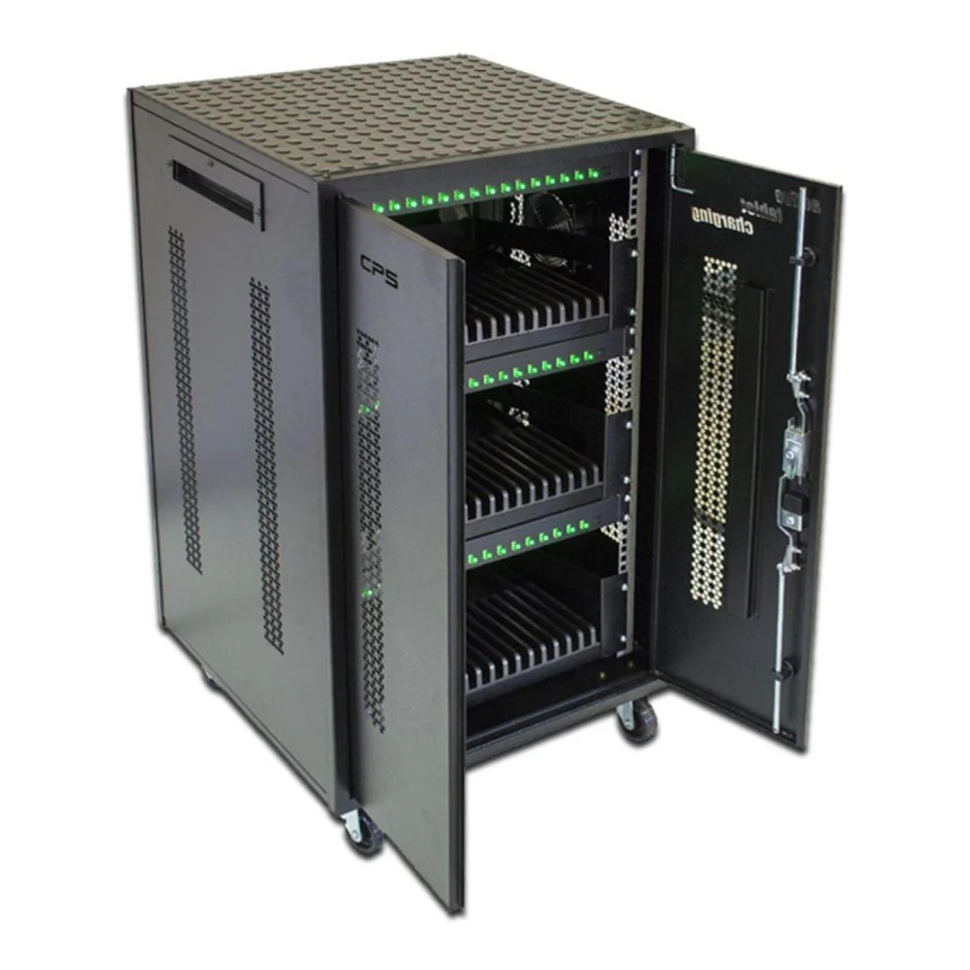 Mecer 36-way Vertical Notebook Charging Trolley NOTE-TOLLEY-36-E