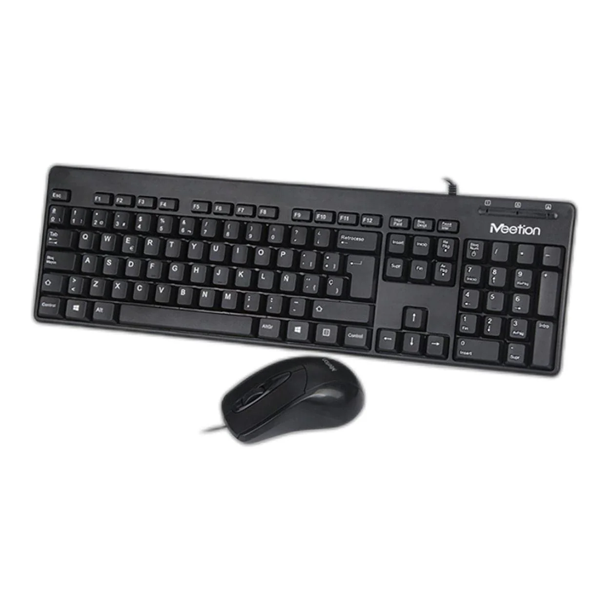 Meetion AT100 USB Wired Keyboard and Mouse Combo - Image 2