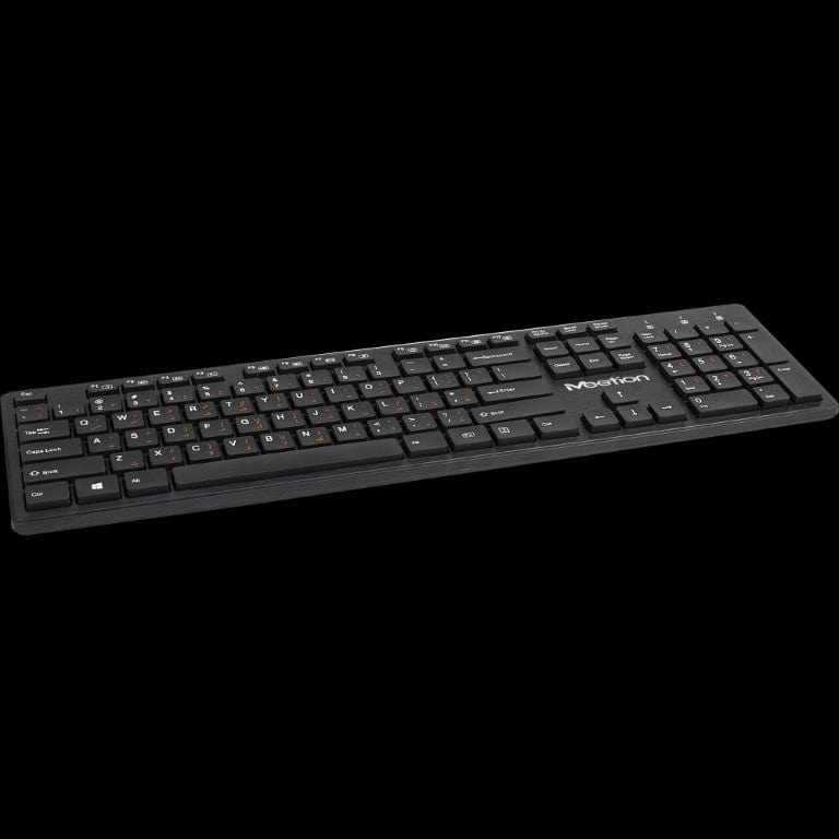 Meetion K841 USB Ultra-thin Chocolate Wireless Keyboard - Black WK841 - Image 2
