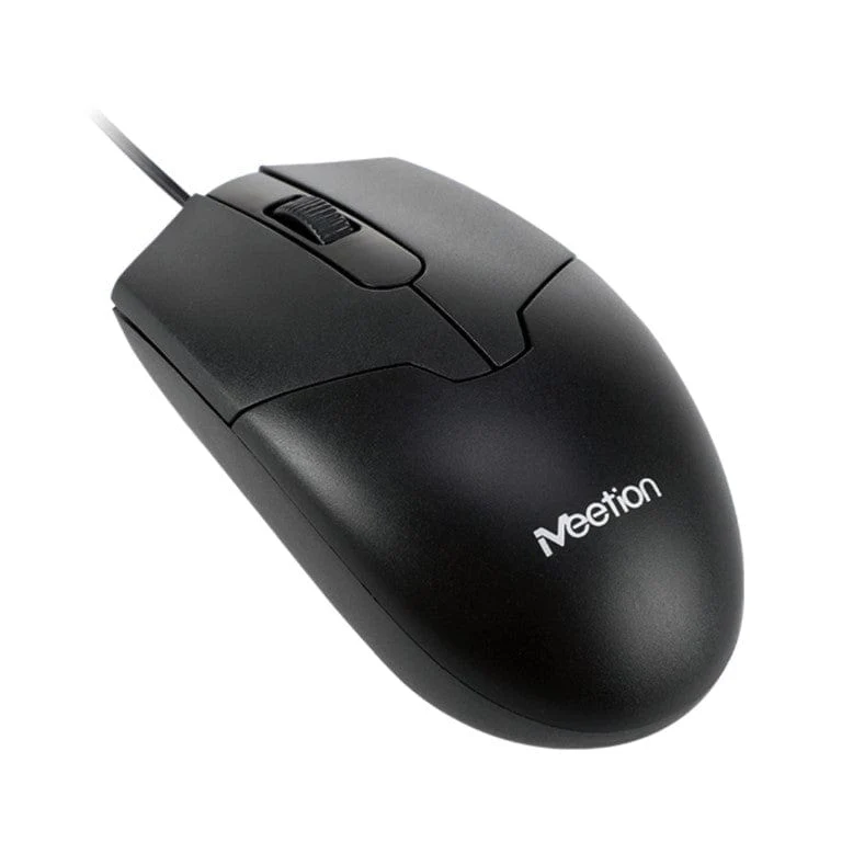 Meetion M360 USB Wired Mouse - Black - Image 2