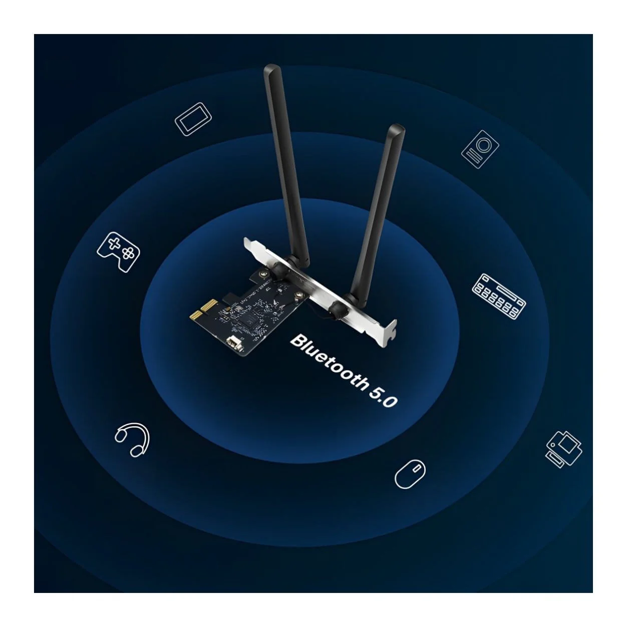 Mercusys MA30E AC1200 Wi-Fi Bluetooth PCIe Adapter - Image 4