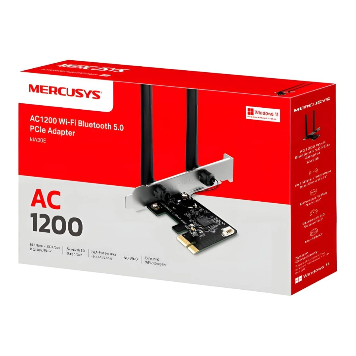 Mercusys MA30E AC1200 Wi-Fi Bluetooth PCIe Adapter - Image 7
