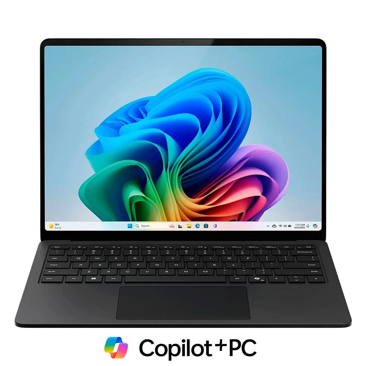 Microsoft Surface 7 13.8-inch PixelSense AI Laptop - Intel Core Ultra 5 236V 256GB SSD 16GB RAM Win 11 Pro Black - Image 2
