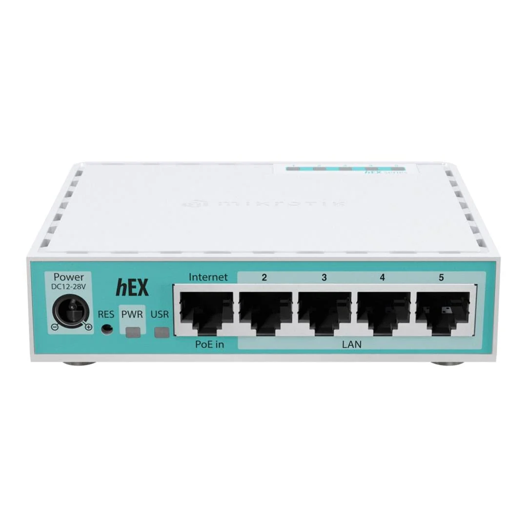 MikroTik hEX refresh Wired Gigabit Ethernet Router White E50UG