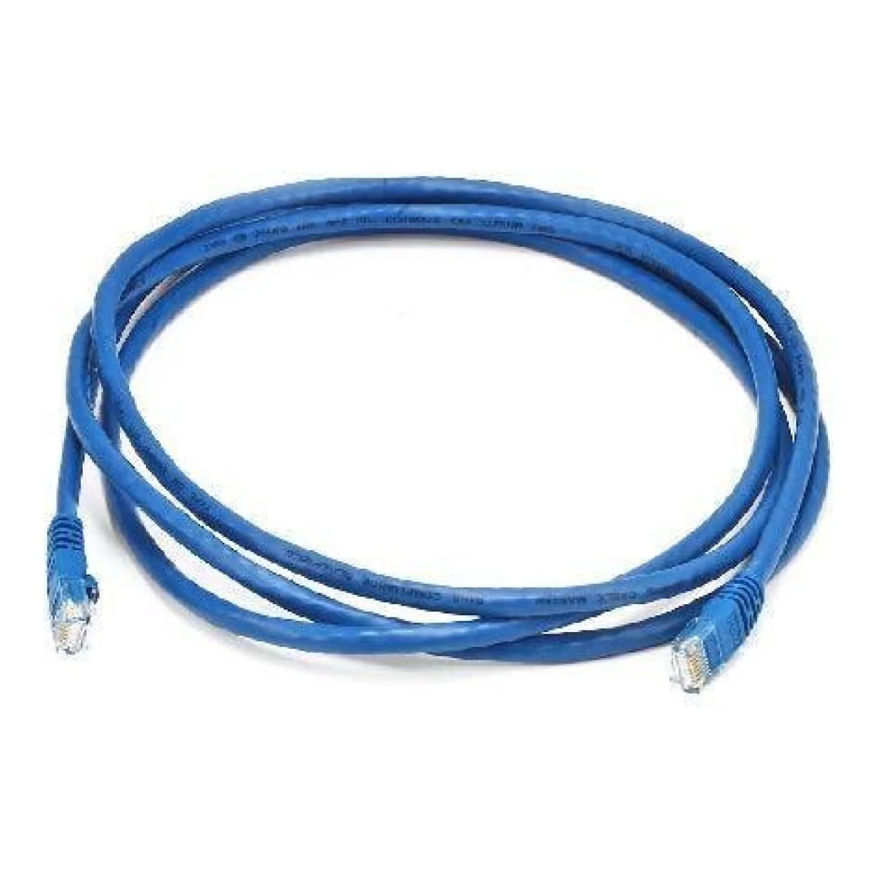 Molex 7m PowerCat 6A Shielded Patch Cord Blue PCD-07006-0H - Image 2