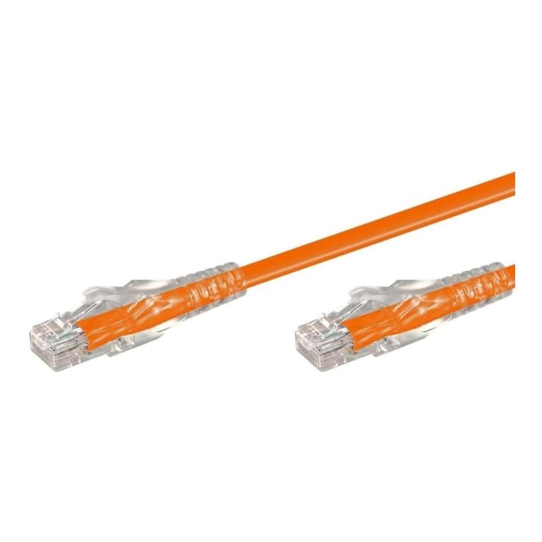 Molex 7m PowerCat 6A Shielded Patch Cord Orange PCD-07006-0N