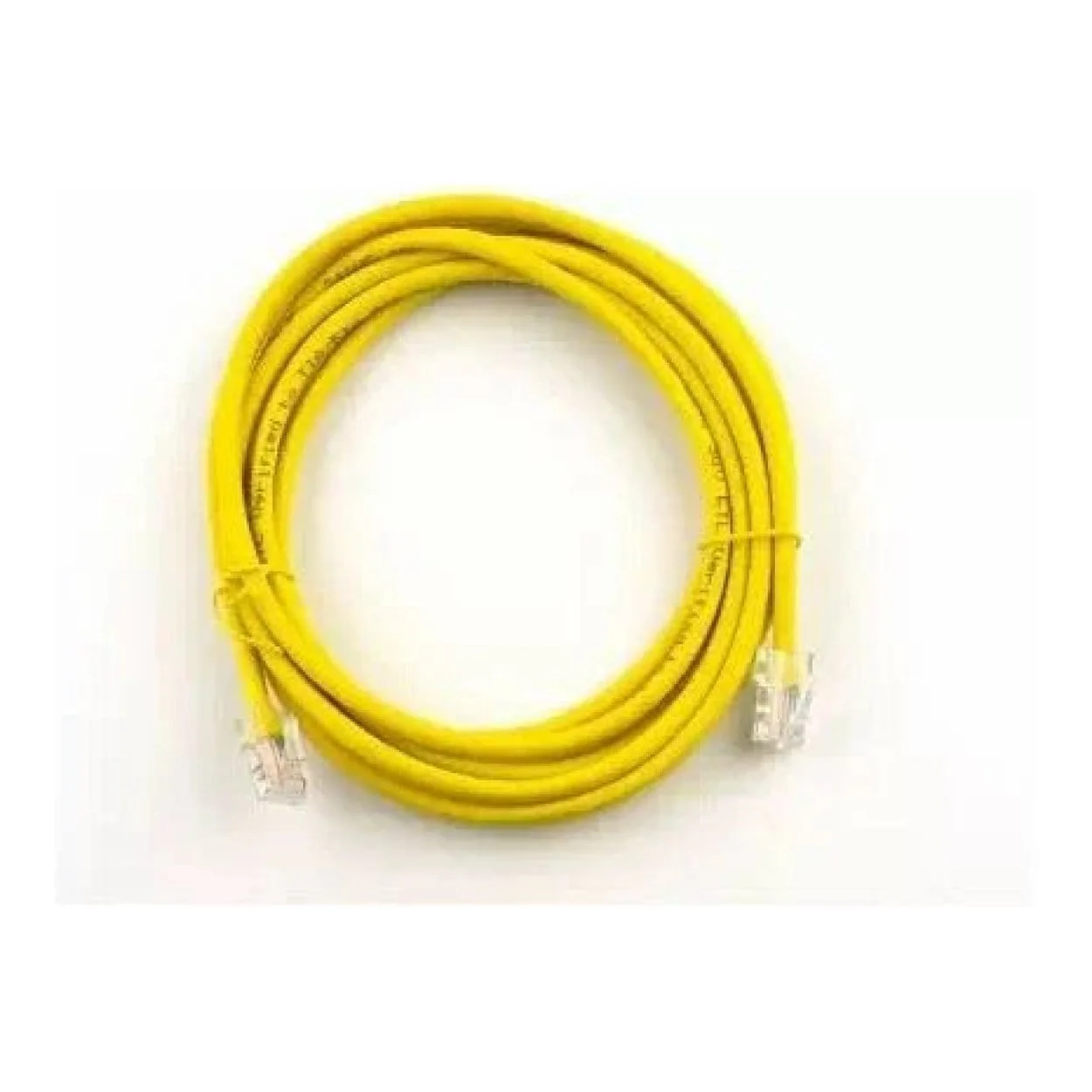 Molex 7m PowerCat 6A Shielded Patch Cord Yellow PCD-07006-0K - Image 4