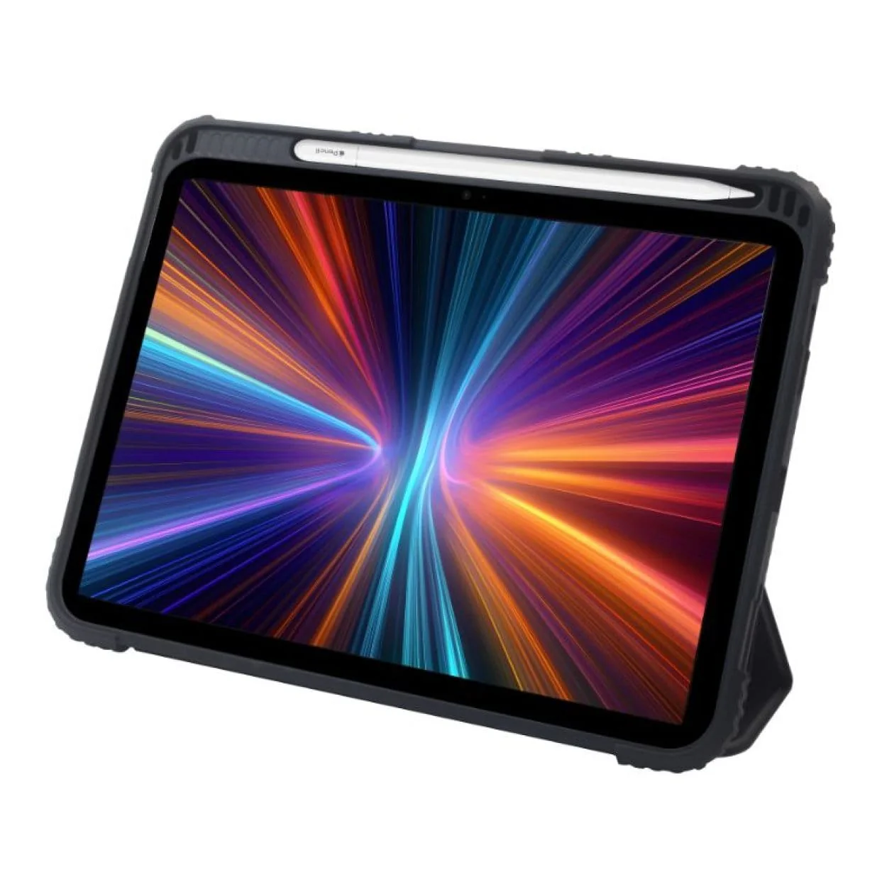Moov Rugged Tri-fold Flap Case with Pencil Holder for iPad A16 10th Gen - Black MO-510942-KCL - Image 5