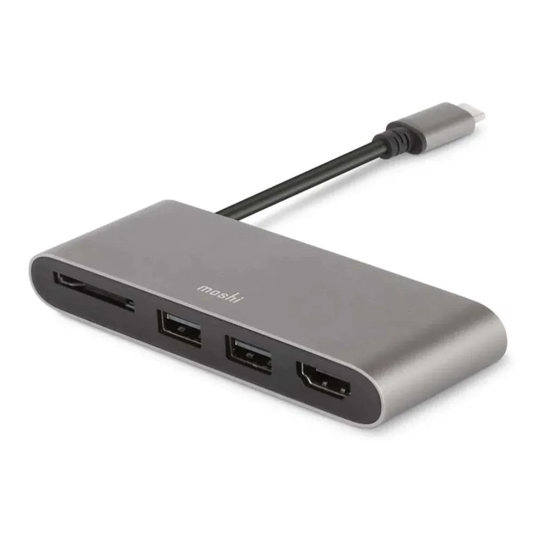 Moshi 4-in-1 Type-C Multimedia Hub Grey 99MO084213