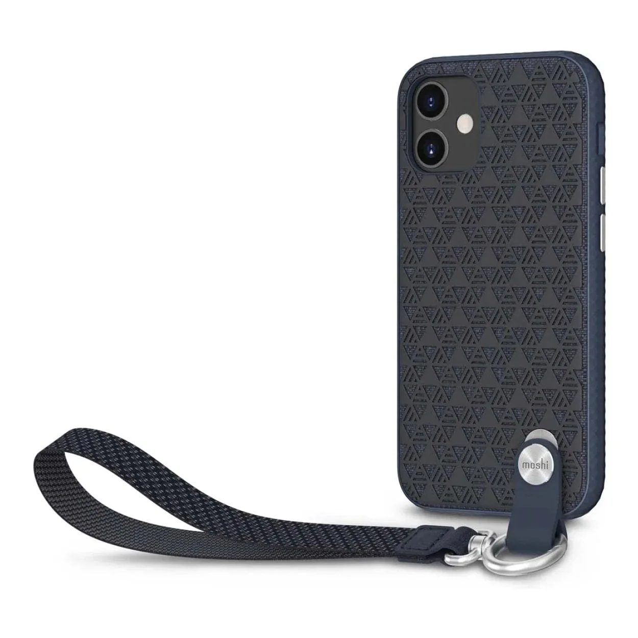 Moshi Altra SnapTo Slim Hardshell Case With Strap for iPhone 12 Mini - Midnight Blue - Image 2