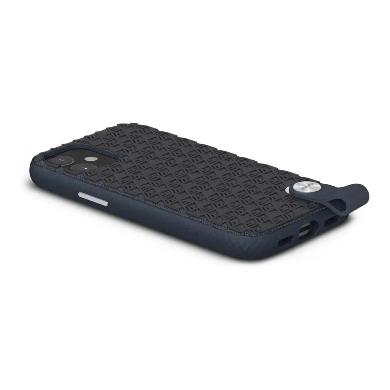 Moshi Altra SnapTo Slim Hardshell Case With Strap for iPhone 12 Mini - Midnight Blue - Image 3