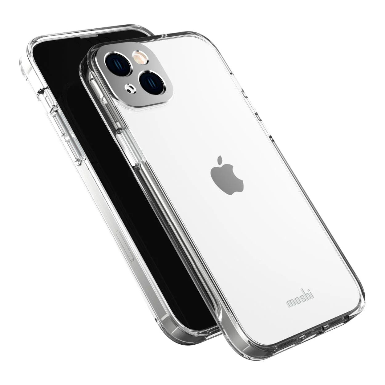 Moshi iGlaze Slim Hardshell Case for iPhone 14 Plus - Luna Silver 99MO137202 - Image 4