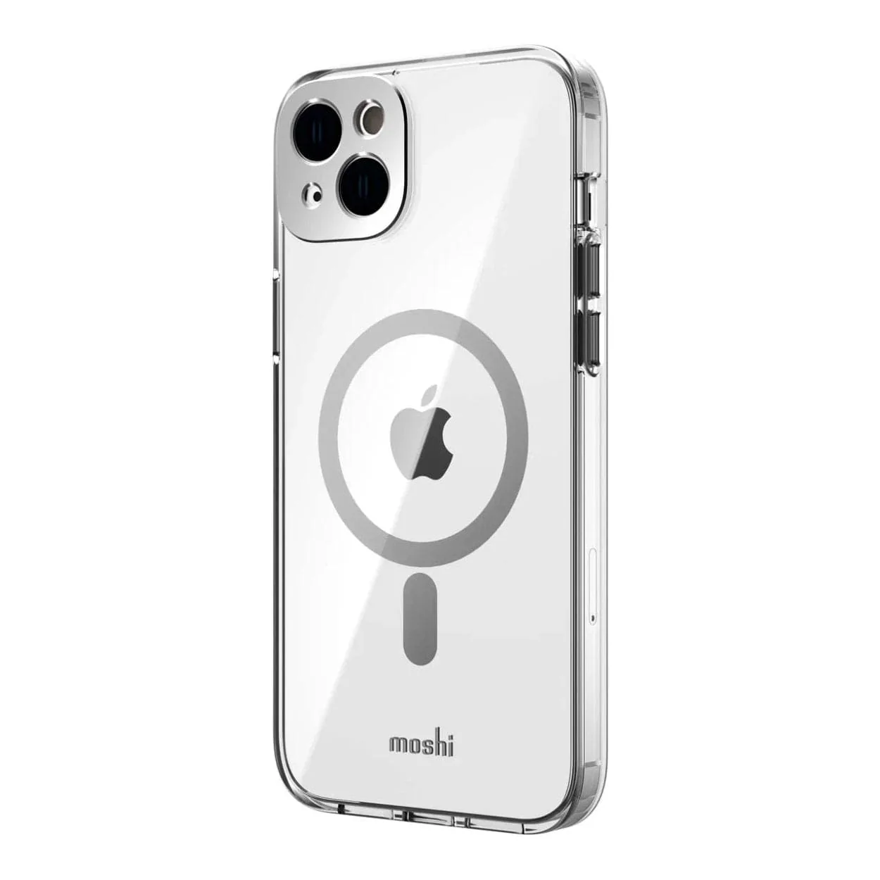Moshi iGlaze Slim Hardshell MagSafe Case for iPhone 14 Plus - Luna Silver 99MO137206 - Image 2