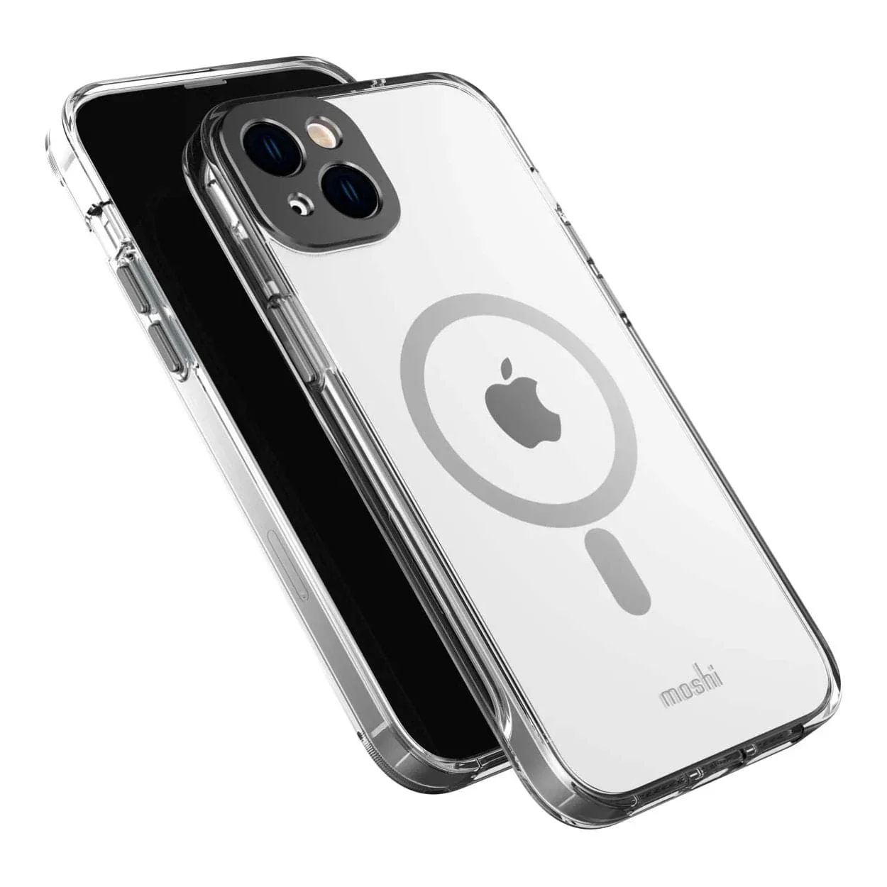 Moshi iGlaze Slim Hardshell MagSafe Case for iPhone 14 Plus - Meteorite Grey 99MO137076 - Image 5