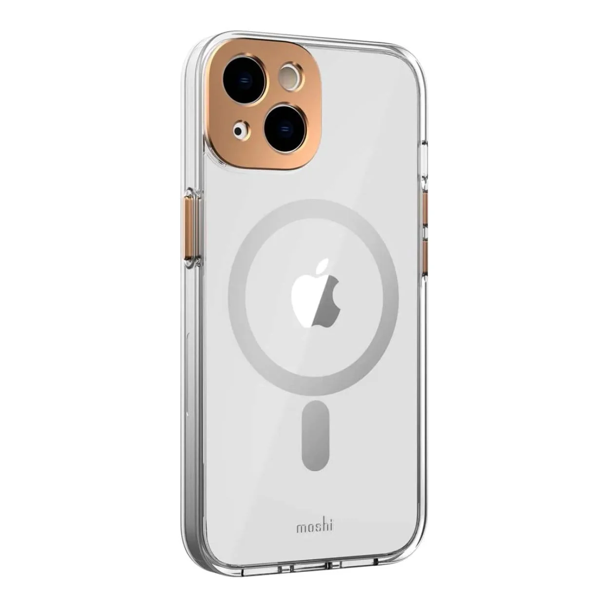 Moshi iGlaze Slim Hardshell MagSafe Case for iPhone 14 - Sunset Gold 99MO137225 - Image 3
