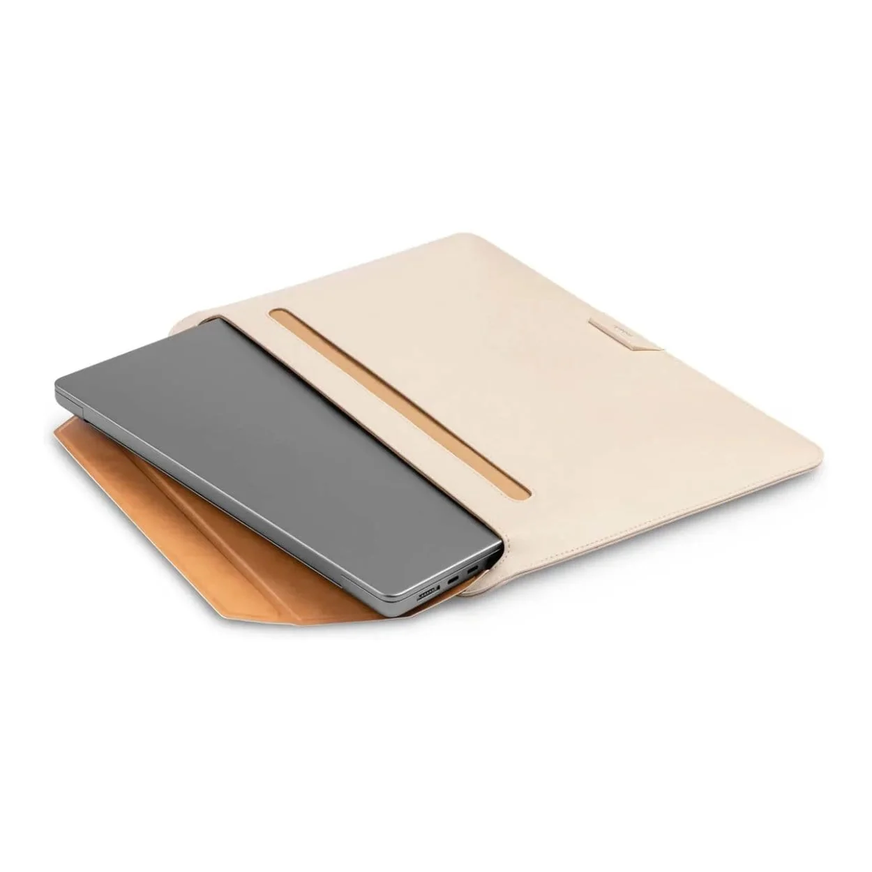 Moshi Muse 14-inch 3-in-1 Notebook Sleeve Case Seashell White 99MO034102 - Image 4