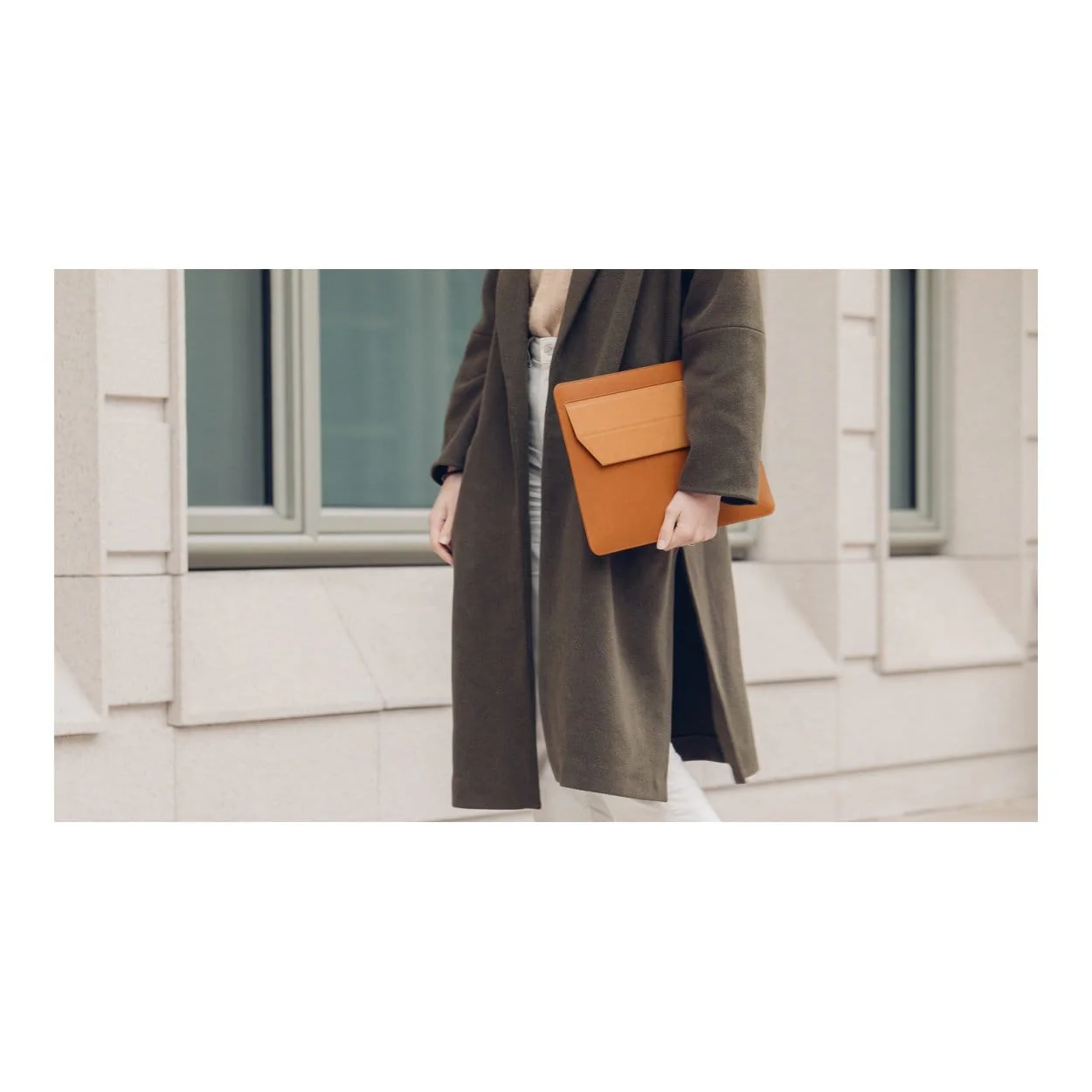 Moshi Muse 3-in-1 13-inch Slim Notebook Case Caramel Brown 99MO034751 - Image 8