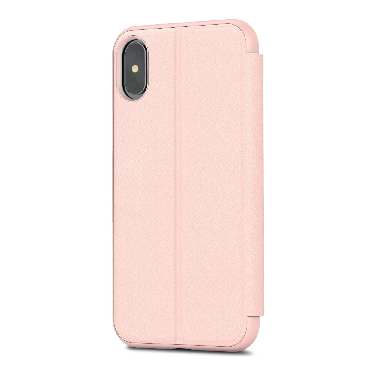 Moshi SenseCover Portfolio Case for iPhone X - Luna Pink 99MO072309 - Image 3