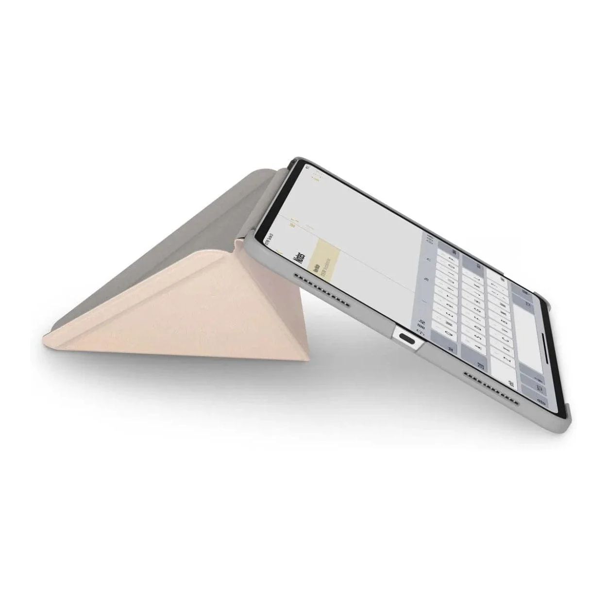 Moshi VersaCover 11-inch Tablet Folding Case for iPad Air - Savanna Beige 99MO056263 - Image 5