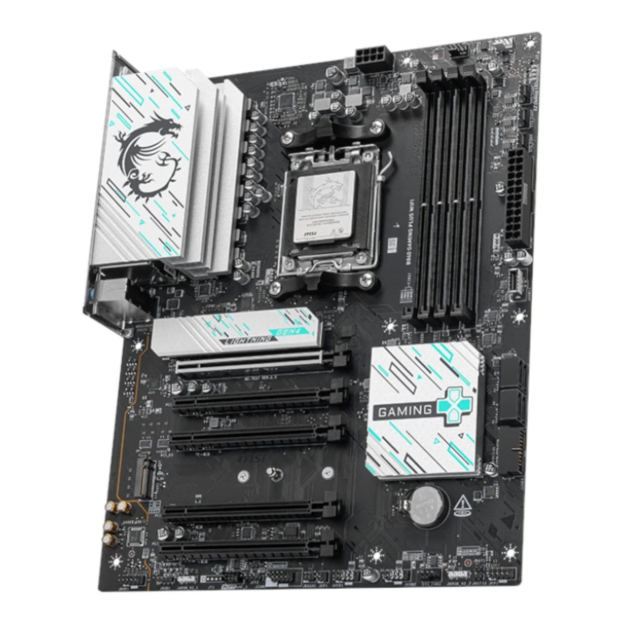 MSI B840 GAMING PLUS Wi-Fi AM5 ATX Gaming Motherboard - Image 3