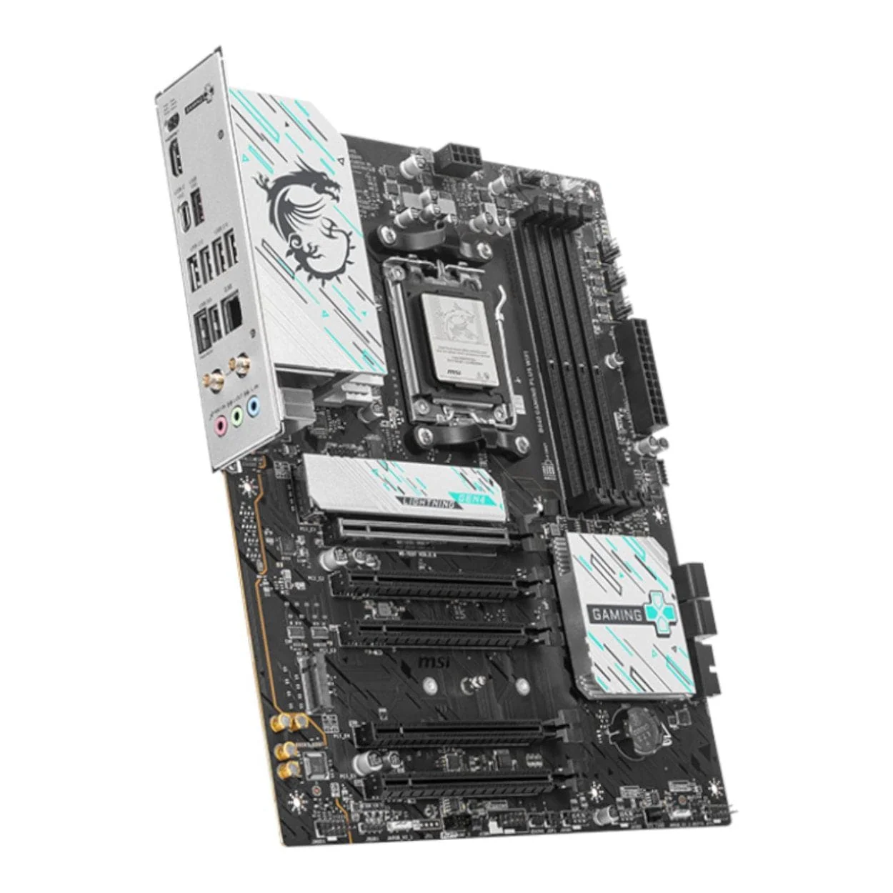 MSI B840 GAMING PLUS Wi-Fi AM5 ATX Gaming Motherboard - Image 4