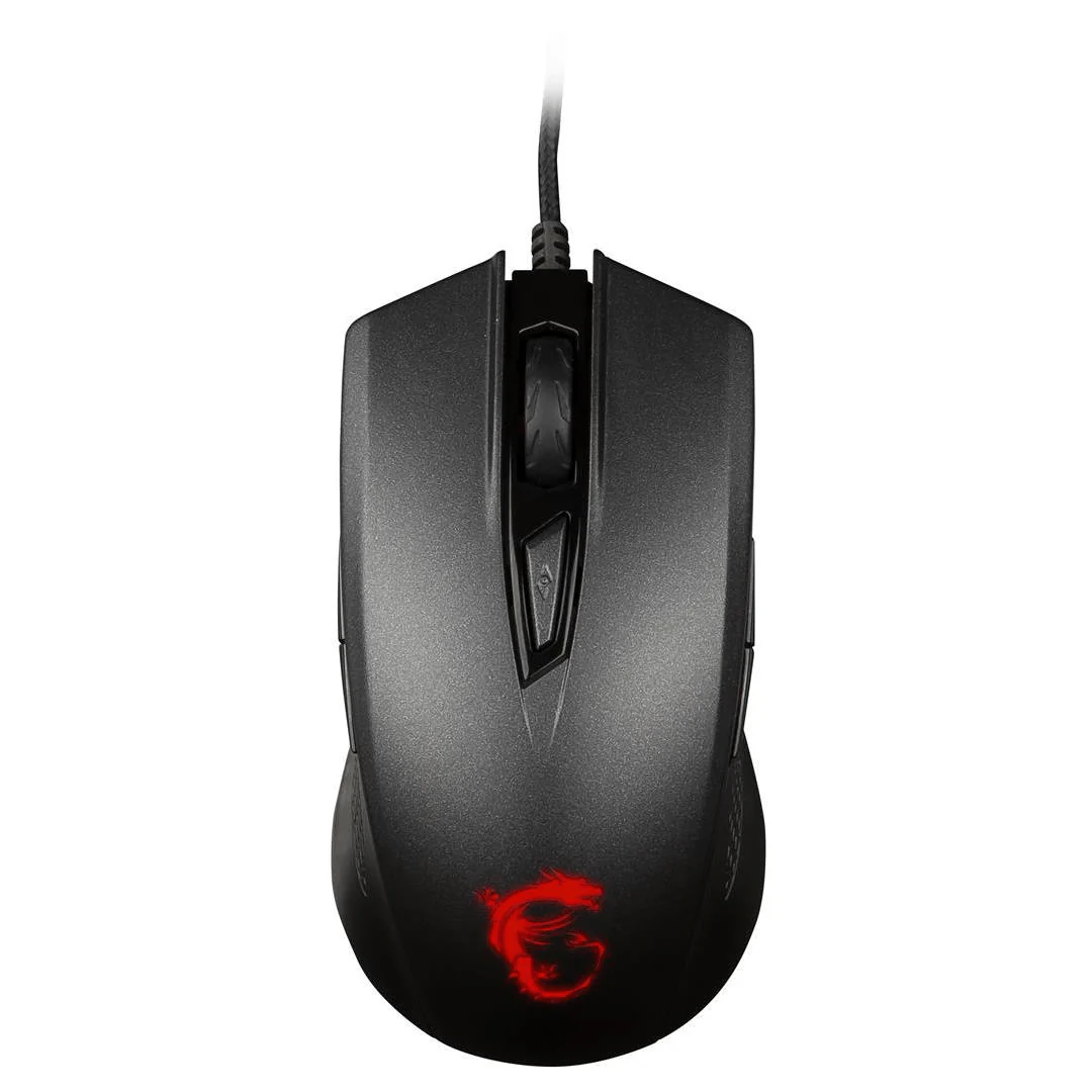 MSI Clutch GM40 Ambidextrous USB Type-A Optical 5000 DPI Mouse