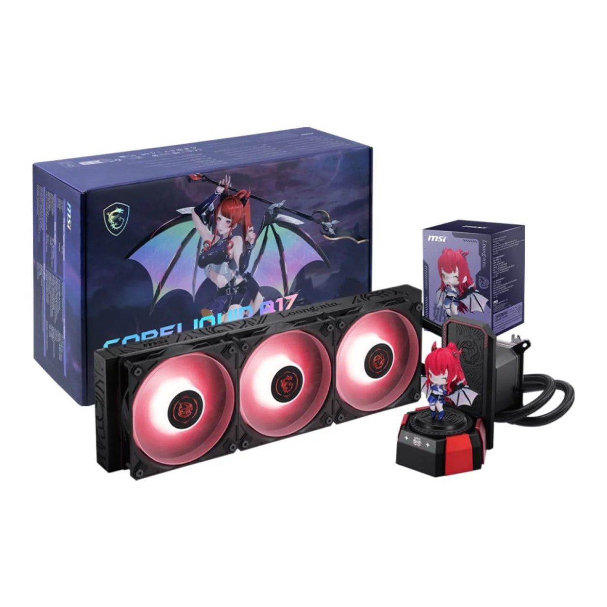 MSI CoreLiquid A17 MLG Edition ARGB 360mm AiO CPU Liquid Cooler - Image 5