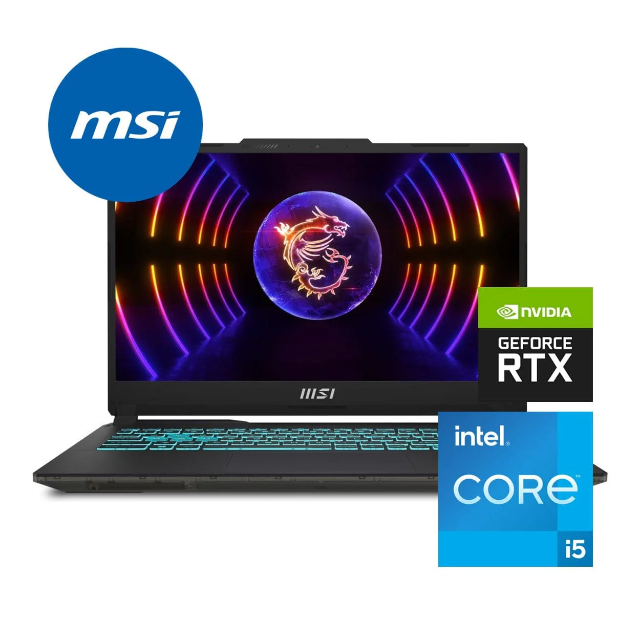 MSI Cyborg 15 A13UC-2402ZA 15.6-inch FHD Laptop - Intel Core i5-13420H 512GB SSD 16GB RAM RTX 3050 Win 11 Home - Image 2
