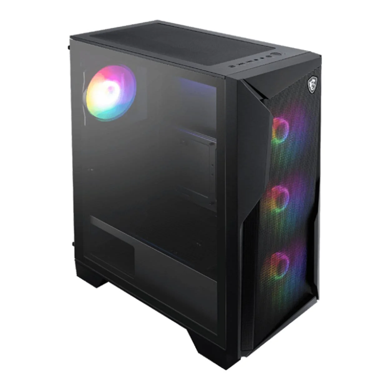 MSI MAG Forge 130A Airflow ATX Gaming PC Case - Image 2