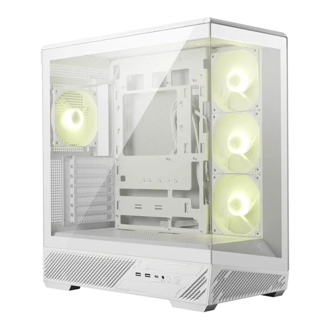 MSI MAG PANO 130R PZ Mid Tower PC Case White