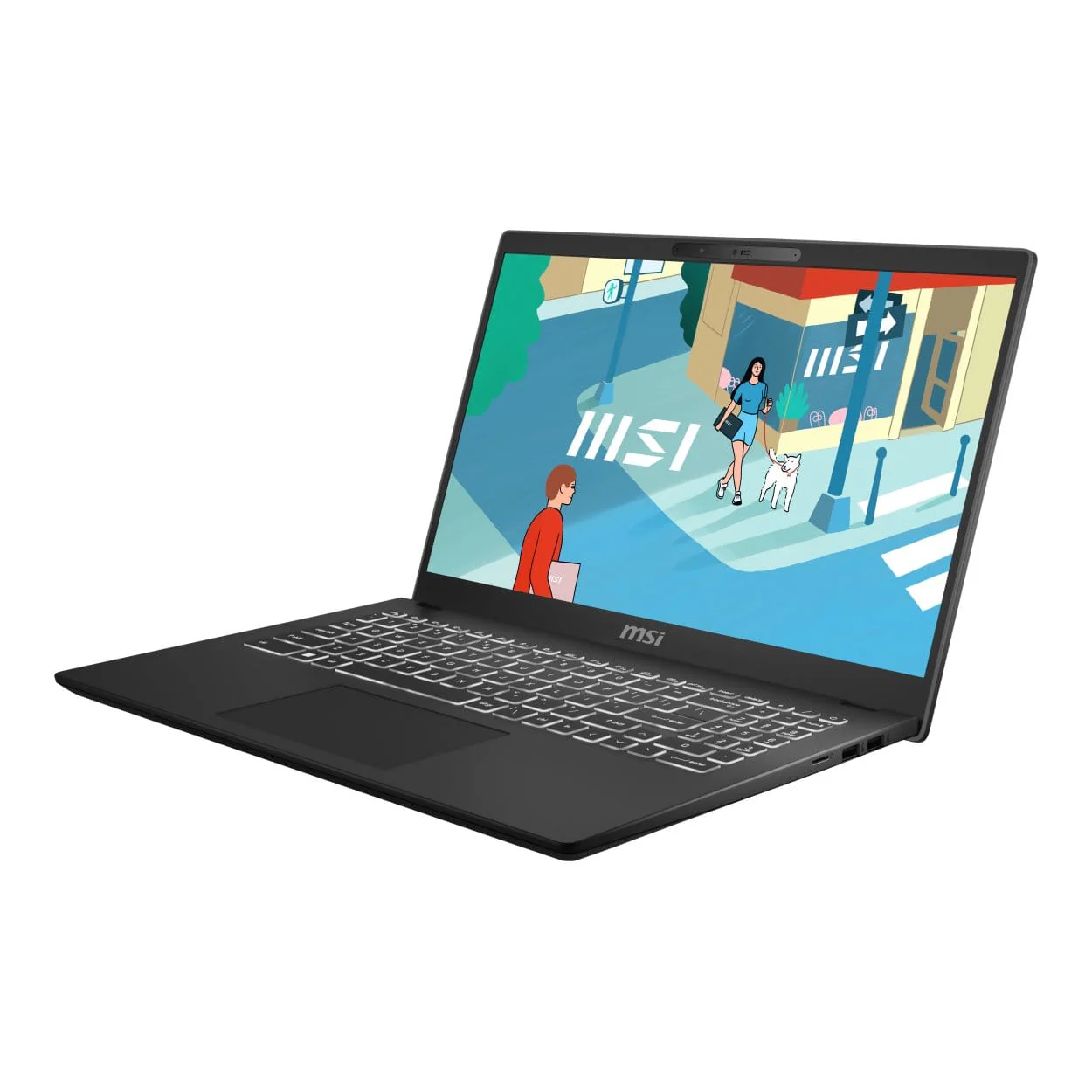 MSI Modern 15 H C13M-291XZA 15.6-inch FHD Laptop - Intel Core i9-13900H 1TB SSD 16GB RAM FreeDos - Image 2