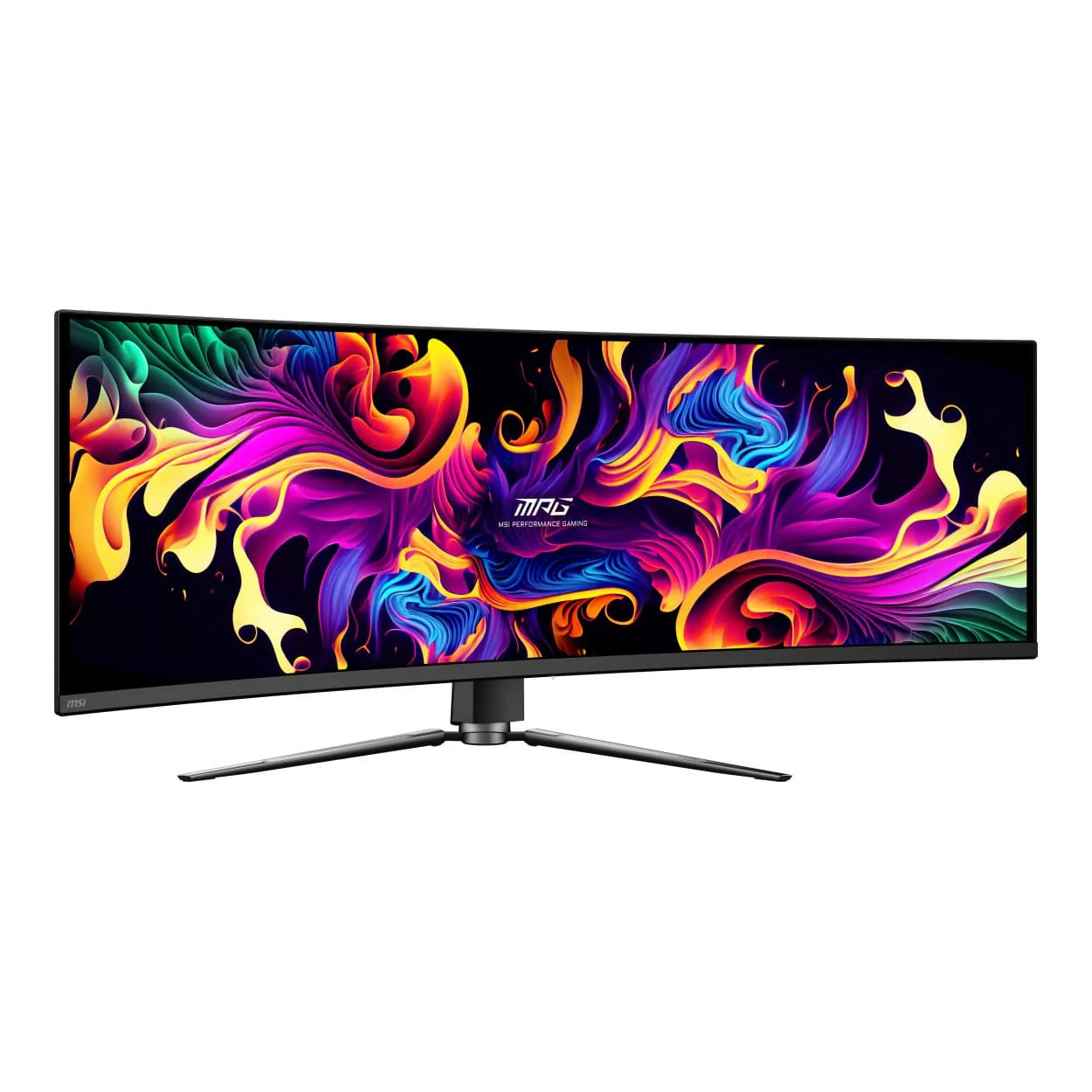 MSI MPG 491CQPX 49-inch 5120 x 1440p DQHD 32:9 240Hz 0.03ms QD-OLED Curved Gaming Monitor - Image 4