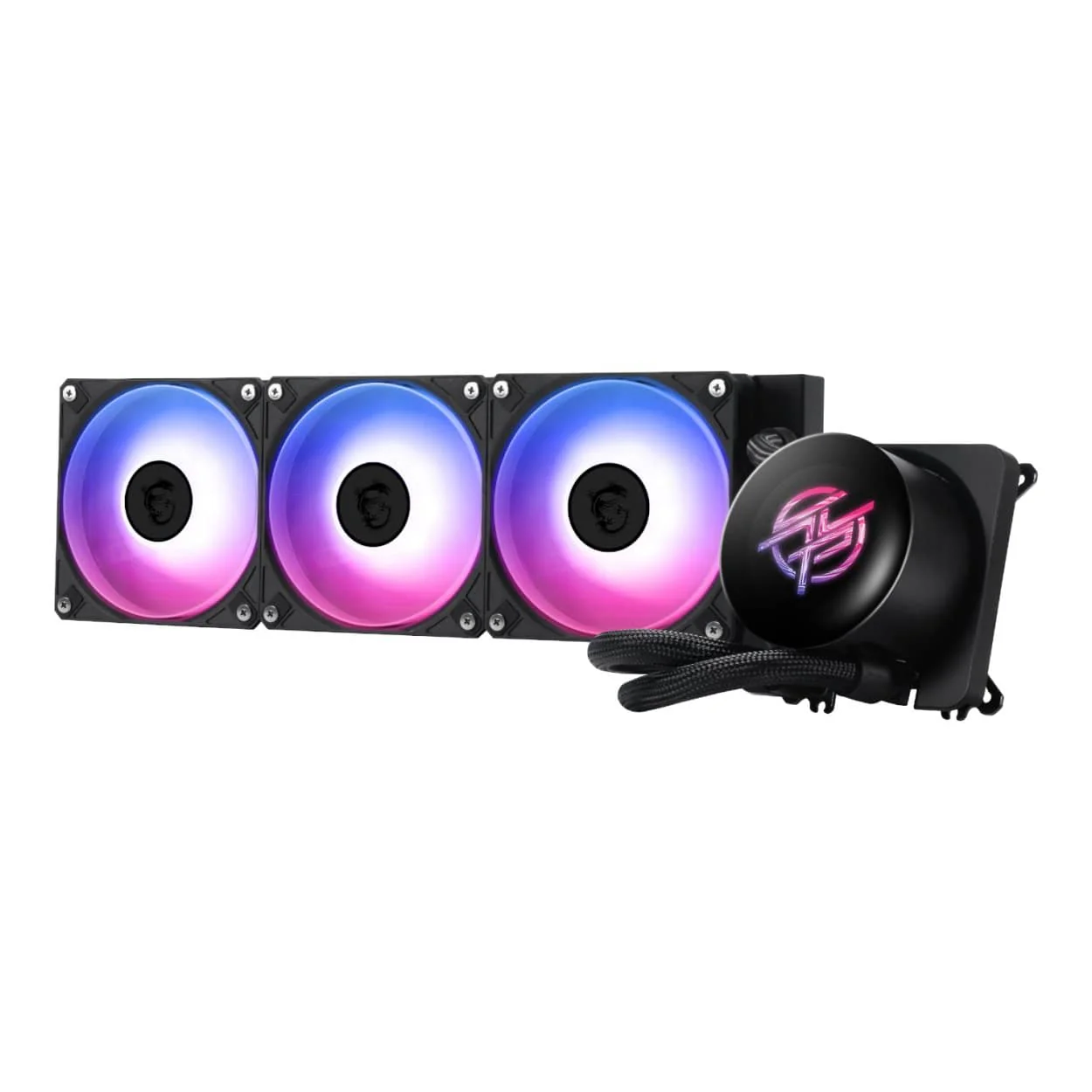 MSI MPG CORELIQUID P13 360 AIO Liquid CPU Cooler Black - Image 2