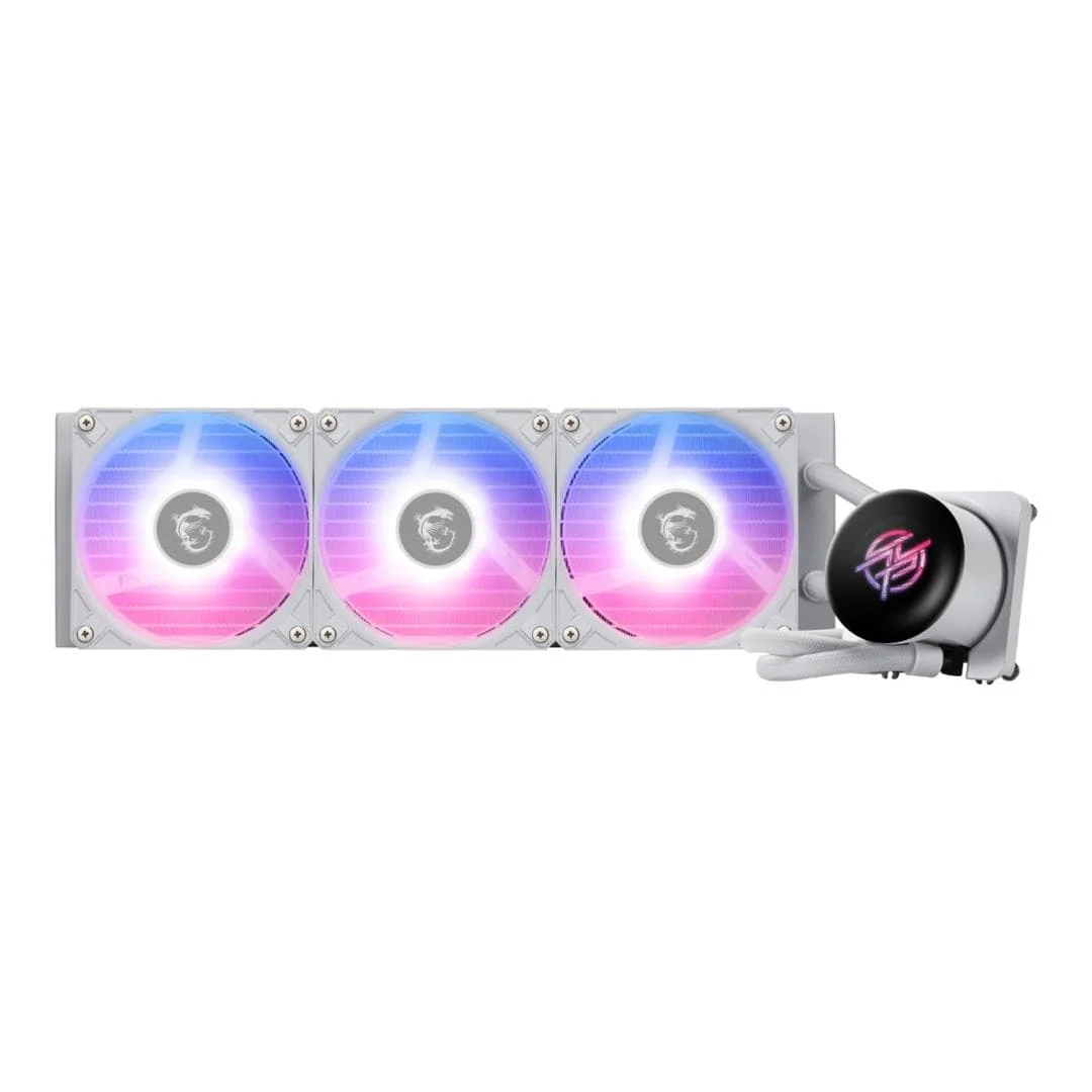 MSI MPG CORELIQUID P13 360 AIO Liquid CPU Cooler White
