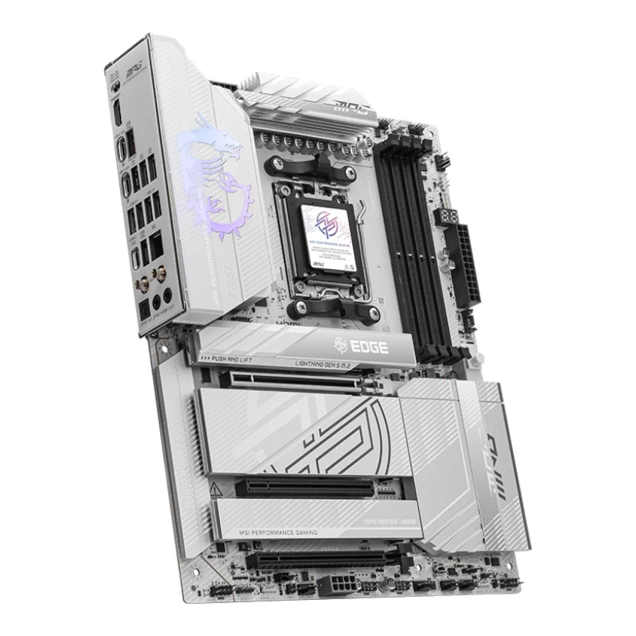 MSI MPG X870E Edge TI Wi-Fi AMD Socket AM5 ATX Motherboard - Image 3