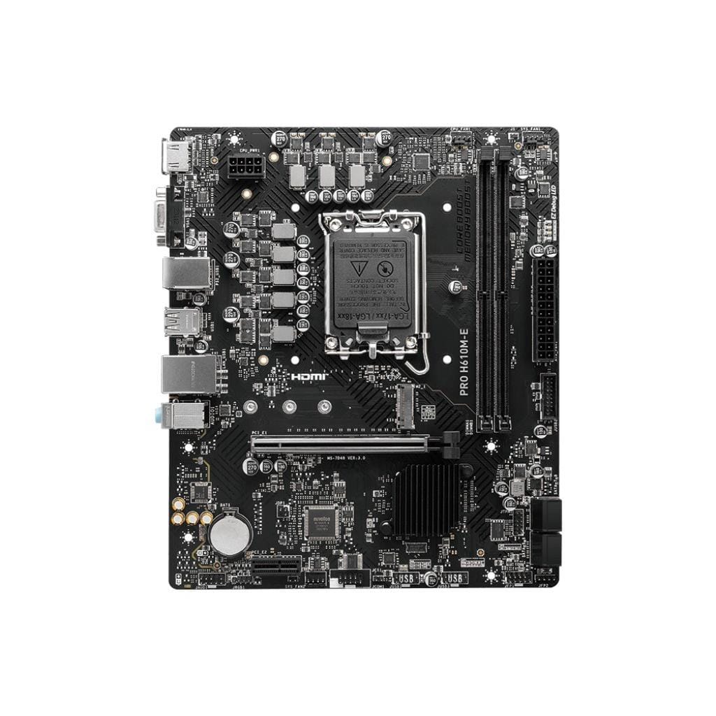 MSI Pro H610M-E DDR5 Intel LGA 1700 micro ATX Motherboard - Image 3