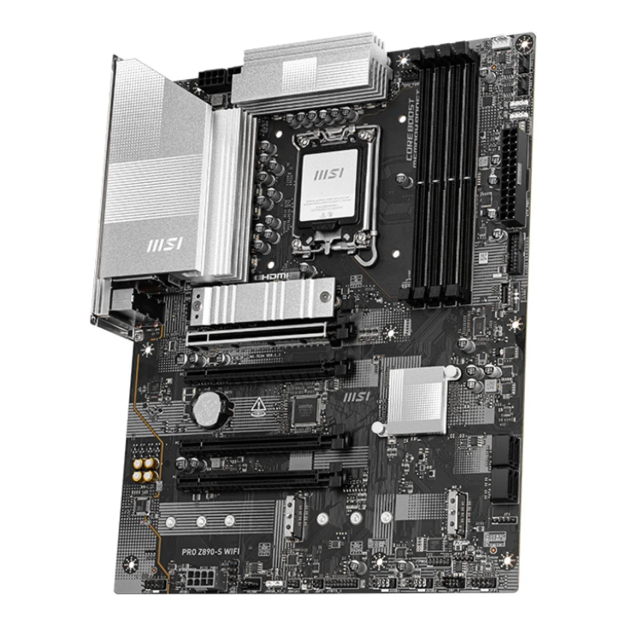 MSI PRO Z890-S Wi-Fi Intel LGA 1851 AI-Ready ATX Motherboard - Image 2