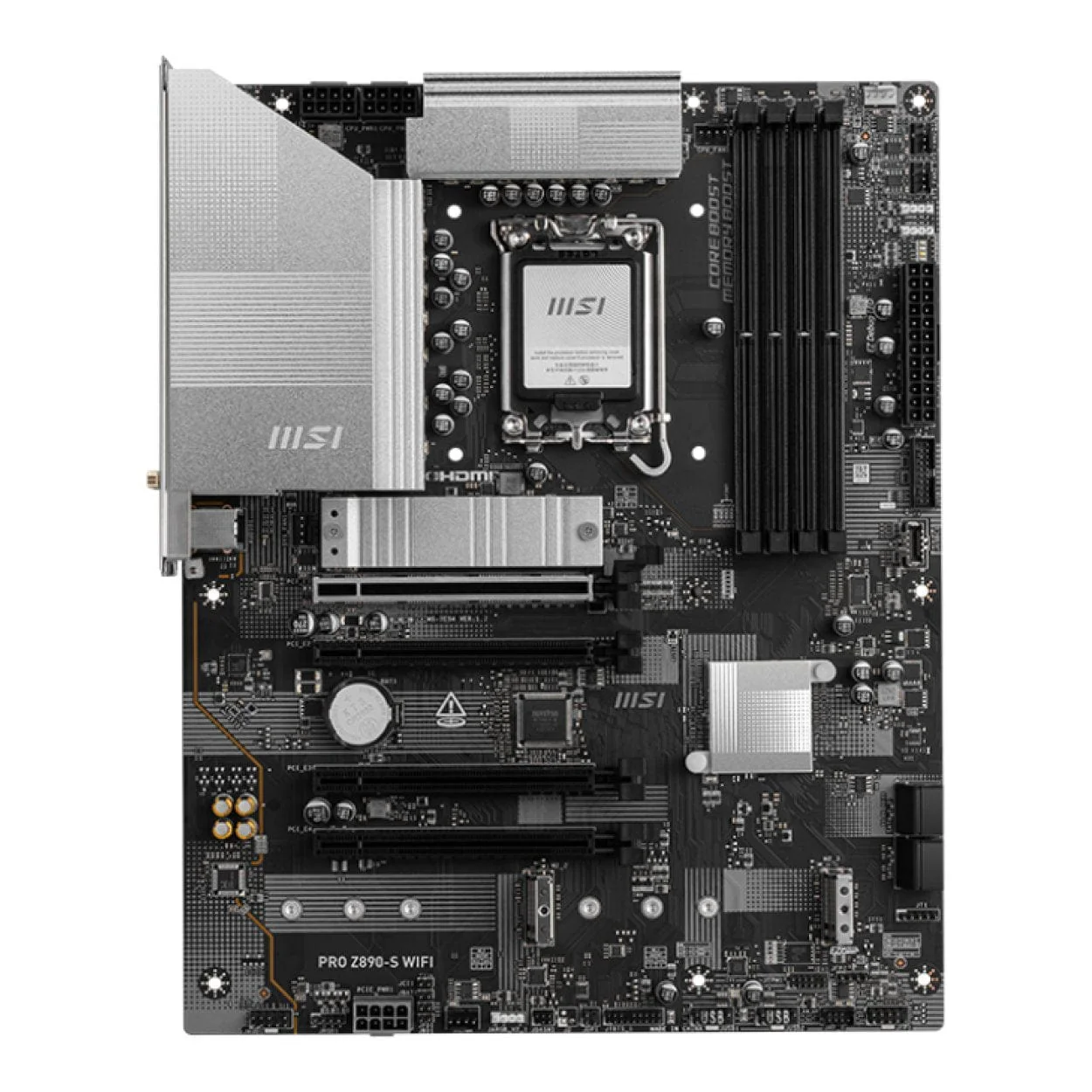 MSI PRO Z890-S Wi-Fi Intel LGA 1851 AI-Ready ATX Motherboard - Image 3