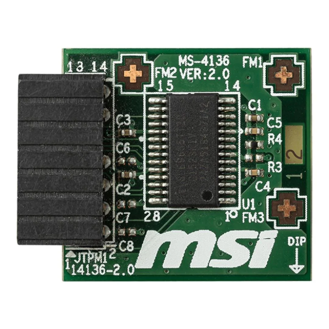 MSI TPM 2.0 Trusted Platform Module