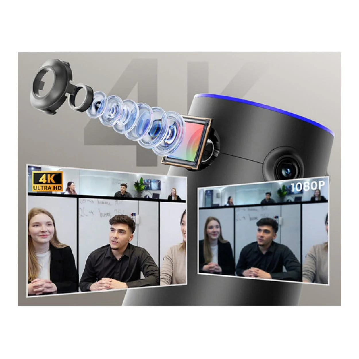 Nearity C60 8MP 4K All-in-One Video Conferencing Camera AW-C60 - Image 9